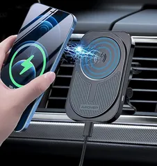 車載ワイヤレス携帯ホルダー 15W スマホホルダー 急速充電器 スマホスタンド