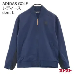ADIDAS GOLF アディダスゴルフ ジップジャケット ネイビー系 L [240001908552]