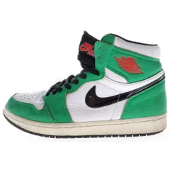 NIKE (ナイキ) WMNS AIR JORDAN 1 HIGH OG LUCKY GREEN DB4612-300 ウィメンズ エアジョーダン ハイカットスニーカー グリーン/ホワイト US10/27cm