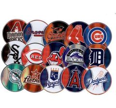 USA直輸入品 MLBメジャーリーグステッカーA 15枚セット【送料無料】