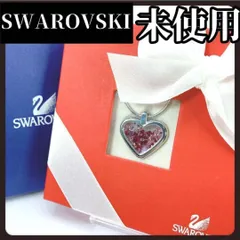 SWAROVSKI　スワロフスキー　ネックレス　ハート　マルチカラー