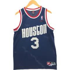 古着 ~00年代 ナイキ NIKE TEAM NBA HOUSTON ROCKETS ヒューストン ロケッツ メッシュ ゲームシャツ レプリカユニフォーム/eaa560506