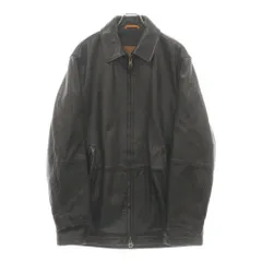 Timberland (ティンバーランド) フロントジップ レザーブルゾン ブラックのサムネイル