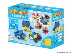 2024年11月発売 LaQ ラキュー ハート35 Heart35 ファーストセット 知育 ブロック 玩具 日本製 ヨシリツ
