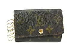 LOUIS VUITTON ルイヴィトン M62630 モノグラム ミュルティクレ6 6連 キーケース 鍵入れ レディース メンズ ブラウン系 DJ2917