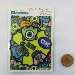 ディズニー【モンスターズインク】 　なかま　シール・アイロン接着