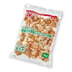ニチレイフーズ 唐揚げ(中津風にんにく醤油味) 1kg[業務用 冷凍 鶏肉 トリニク 唐揚げ 中津唐揚] (1043491)のサムネイル