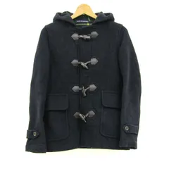 ロンドントラディション ダッフルコート ウール混 アウター レディース 34サイズ ブラック系 LONDON Tradition 【中古】