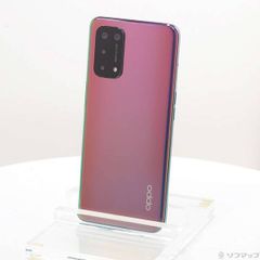 〔中古品〕 OPPO A54 5G 64GB ファンタスティックパープル OPG02 UQ mobile SIMフリー【348】