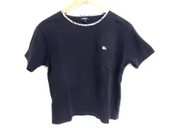 BURBERRY バーバリー ノバチェック コットン100％ 半袖 Tシャツ トップス 表記サイズ M 洋服 ネイビー系×ベージュ系 DH4944