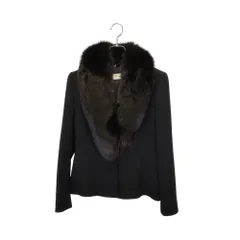 マックス・マーラ・ピアノフォルテウールスモーキングジャケット Max Mara 美品 Pianoforte ピアノフォルテ マックスマーラ