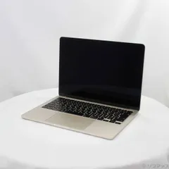 超美品　MacBook Air 512GB スターライト M2 楽天市場】macbook air m2 スターライト 512gbの通販