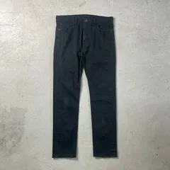 Levi's リーバイス 511 スリム スキニーパンツ ブラックデニムパンツ メンズW33 