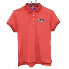 美品 BEAMS GOLF ポロシャツ サイズM えんじ色系 - メルカリ