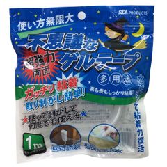 強力両面　不思議なゲルテープ　1mタイプ