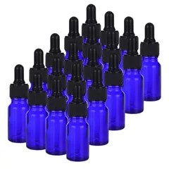 アロマ保存容器 容器 スポイト アロマオイル 10ml 詰め替え 保存容器 20本セット NYANDELMO ND-0086-R20-10ml [10ml]