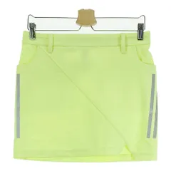 サイズ：M ADIDAS GOLF アディダスゴルフ  ストレッチスカート  イエロー系 [240101477418] ゴルフウェア レディース ストスト