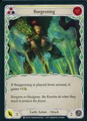 【中古】Flesh and Blood ELE135[C]：(Rainbow Foil)Burgeoning (2)