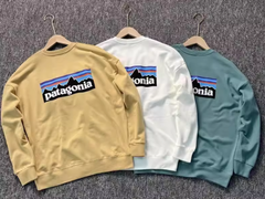 新品★ブランド: Patagonia / パタゴニア ロングTシャツ　イエロー /ホワイトサイズ:S-XL   長袖 男女兼用 限定