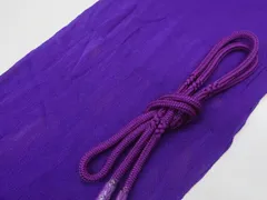 【一輝堂】【着物】和装小物　帯締め帯揚げセット　帯締　帯揚　ちりめん　丸組　25w04-5592