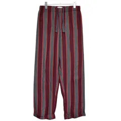 WALES BONNER　ウェールズボナー　2020AW　NIGHT STRIPE ROOTS PYJAMA TROUSERS　ストライプスラックスパンツ　パジャマパンツ　MA20TR01　8054000203536のサムネイル