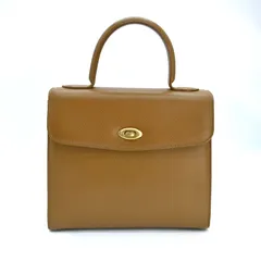 COACH オールドコーチ　PVCレザー　2WAYハンドバッグ　ブラウン（18004）