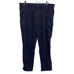 Carhartt ワークパンツ W44 ネイビー系 カーハート ジップアップ ビッグサイズ カーゴパンツ ボトムス 古着卸 アメリカ仕入 2506-379