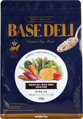 ホワイトフォックス 手づくりごはんベース BASE DELI 500g 野菜 犬 ドッグフード