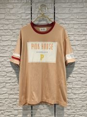 PINKHOUSE ピンクハウス リンガーネックTシャツ L