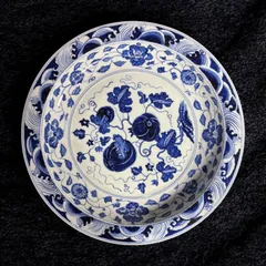 中国美術 金彩 纏枝蓮花紋 碗 永楽年製 φ12cm(LC224) 中国美術 金彩 纏枝蓮花紋 碗 永楽年製 φ12cm(LC224)