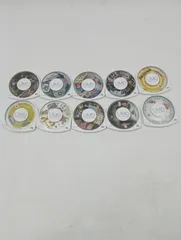 【K-1063】PSPソフト 10本まとめ売り モンハン2G トリコ ウイイレ2011 powersmash metal gear solid ガンダムNEXT PLUS ラチェット クロヒョウ プロスピ2011 太鼓の達人 全て動作確認済み