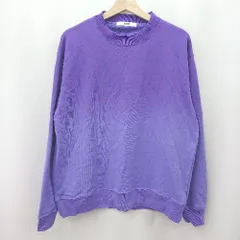◇ ⊇ JUNRed ジュンレッド グラデーション 長袖 スウェットトレーナー サイズM パープル系 メンズ E  【1506190003870】のサムネイル