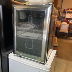 コカコーラ【コーラマーク光がつきます】コカコーラ　冷蔵庫　シルバー　アメリカン　ドリンク冷蔵庫　家電