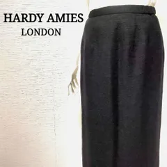 ハーディエイミス HARDY AMIES London ウエストギャザーロングタイトスカート 英国王室御用達 エレガントのサムネイル