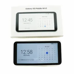 Galaxy 5G Mobile Wi-Fi SCR01 モバイルルーター ポケットWi-Fi 箱付き 初期化済 動作確認済 白 ホワイト /MW ■GY18のサムネイル