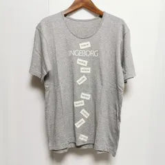 #snc インゲボルグ INGEBORG カットソー 半袖 ロゴ ワッペン M グレー 美品 レディース [960932]のサムネイル