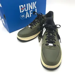 UNDEFEATED Nike Air Force 1 Low Olive DH3064-300 新品同様 箱付 タグ付 エアフォース1 ロー オリーブ 28cm ナイキ 靴 B12850◆