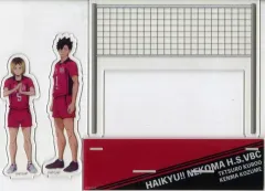 【中古】アクリルスタンド・アクリルパネル 孤爪研磨＆黒尾鉄朗 ビッグアクリルスタンド 「ハイキュー!!×Avail」