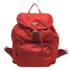 PRADA プラダ ナイロン リュック バックパック ボルドー - メルカリ