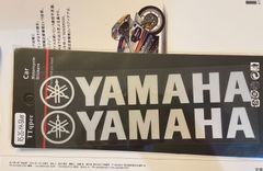 ★アウトレット★新品 MotoGP RACING YAMAHA 20 x 3 cm レーシング ステッカー 反射 アクセサリー シール デカール グッズ