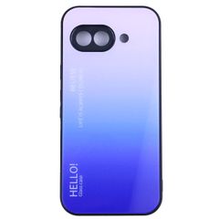 Google Pixel 9a ケース グラデーション ハイブリット ケース 【Color】ピンク・ブルー