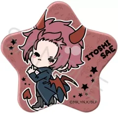 【中古】バッジ・ピンズ Mocho-YJ(糸師冴) 星型缶バッジ 第4弾 「ブルーロック」