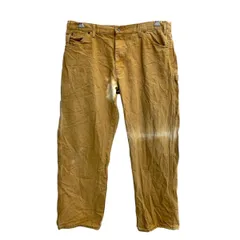 Dickies ワークパンツ W38 ディッキーズ ペインターパンツ ビッグサイズ ブラウン コットン メキシコ製 古着卸 アメリカ仕入 2503-193