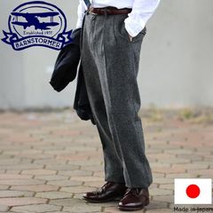 バーンストーマー ツイードマッカーサー ツータック トラウザー 1260p BARNSTORMER Tweed McArthur