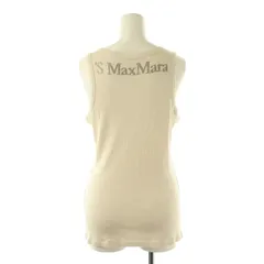 Sマックスマーラ 'S Max Mara タンクトップ Uネック ラインストーン L アイボリー /ATのサムネイル