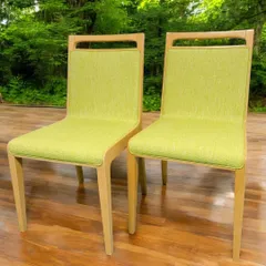 【美品】cres ミールス パブリック社製 店舗 ダイニングチェア 2脚セット③ 美品】cres ミールス パブリック社製 店舗 ダイニングチェア 2脚セット
