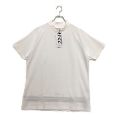 未使用品 メンズ パーリーゲイツ PEARLY GATES 半袖シャツ 6(LL) 白 ホワイト PGG メッシュ