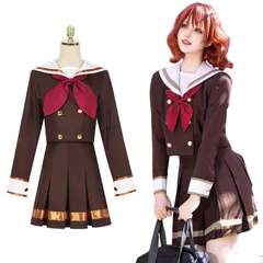 Color:北宇治高校 制服 ウィッグなし_Size:L [NOKIJP] 黄前