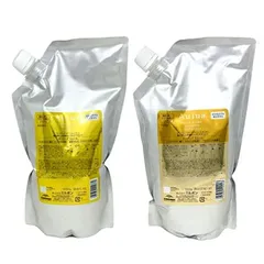 ● セット販売 ミルボン オージュア スムース シャンプー 1000ml + スムース ヘアトリートメント 1000g 詰め替え レフィル 美容室専売 サロン専売 MILBON