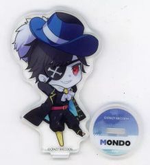 【中古】アクリルスタンド・アクリルパネル Mondo Crazy Raccoonデフォルメアクリルスタンド 「Crazy Raccoon×GiGOキャンペーン」